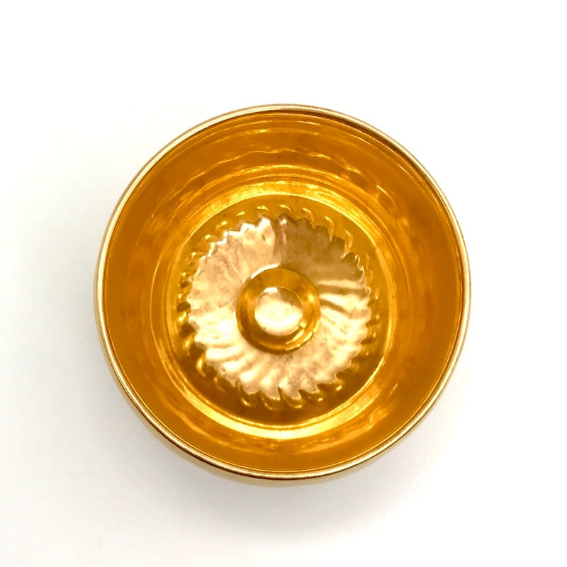 714 茶碗 禅 1/fゆらぎ 【Gold Model】 10.2×8.7cm | 小野穣