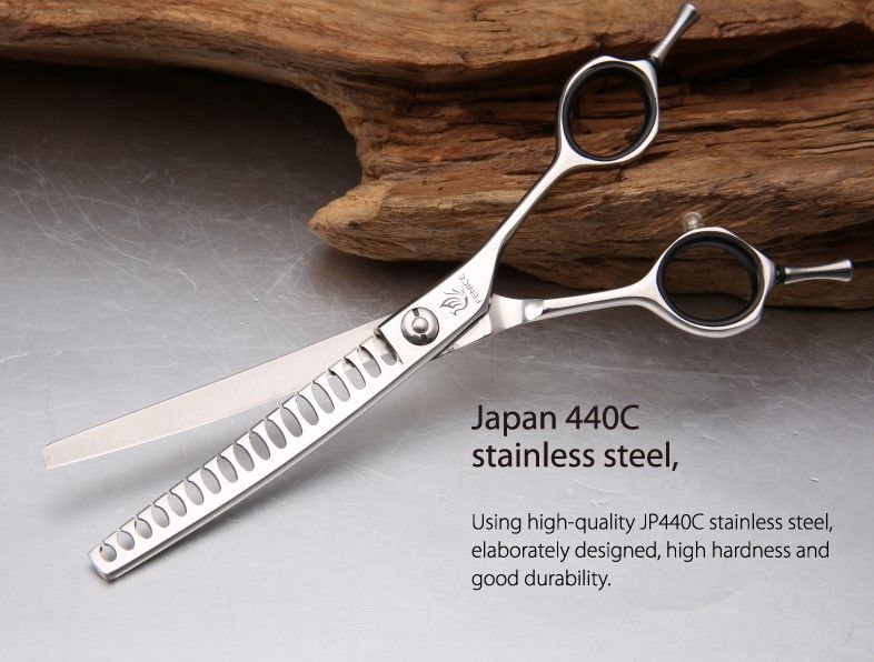 新品☆フェニーチェ トリミングシザーセット☆ストレート&カーブ