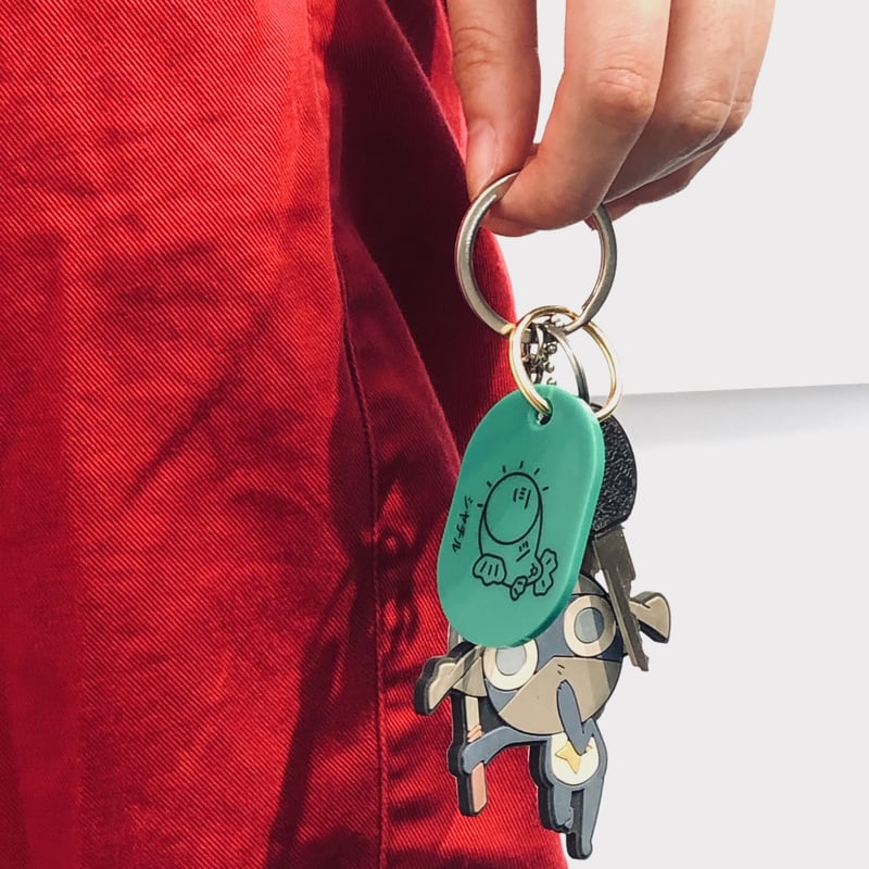 しょぴこじ　オーバルフラワーキーホルダー　７点 お風呂キーホルダー シヤチルver | シヤチル