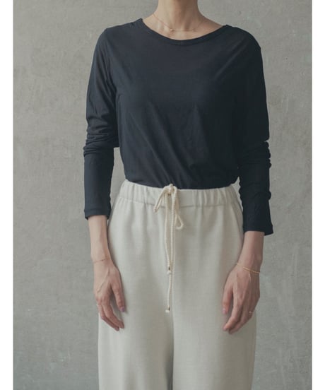 hight twist cotton sheer longT / fit
