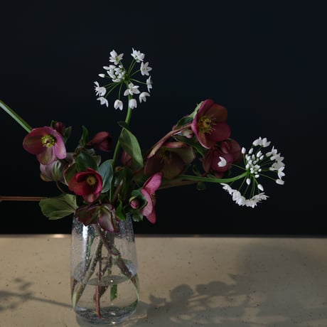 bubble teardrop vase