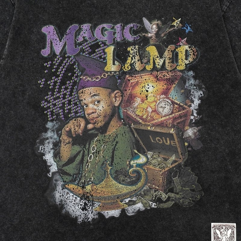 EXAMPLE ”WORK OF FICTION” MAGIC LAMP S/S TEE | 