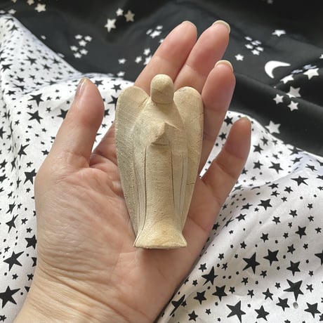 パロサント・エンジェル（天然香木パロサントの天使・置物）1個【1点物・再入荷無し】