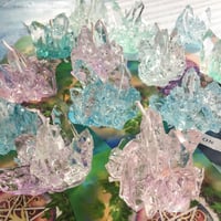 クラスターキャンドル【Sサイズ】（グミワックス/サイズ約4cm/カラー4種類/ヒーリング）1個