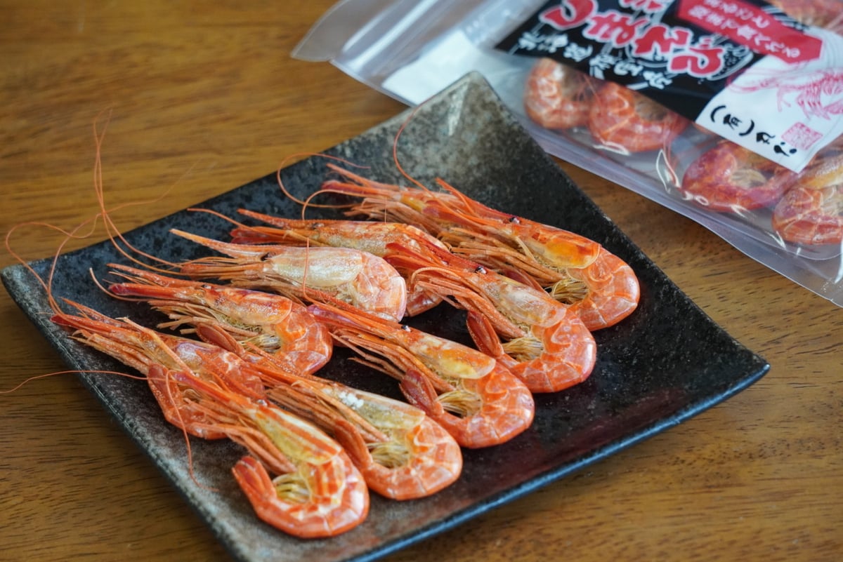 まるごと殻まで食べれる北海しまえび（珍味） | 北海道グルメバリュー