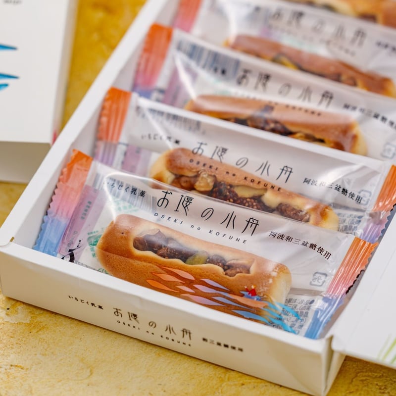 お堰の小舟（いちじく乳菓）5個入 | OKAMAN STORE