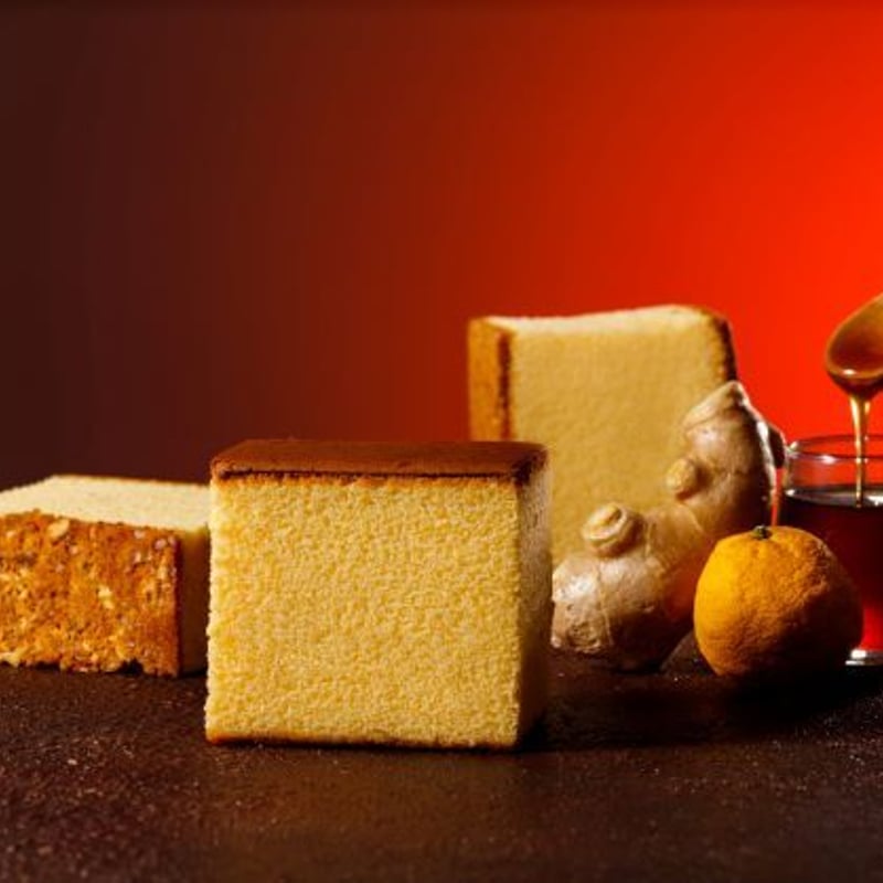 和三盆のかすてら（柚子・生姜・純）6個セット ※セイアグリー健康卵