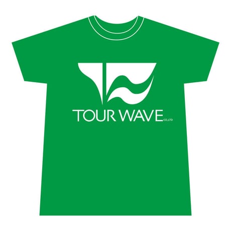 ツアー・ウェーブ オリジナル Tシャツ（グリーン）