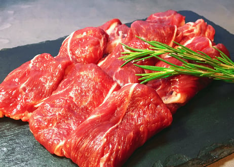 ワインラム肩モモスライス　400g　★青空レストラン・肉じゃが使用商品★