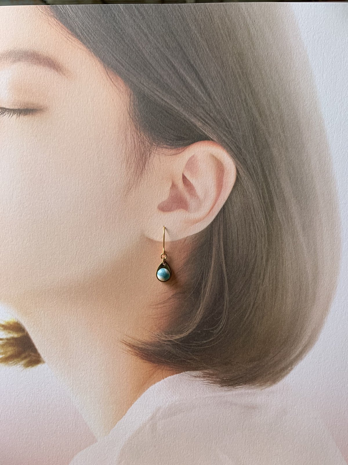 ピアス 琉球ガラス 琉球ガラスのかけら | Moani Ke'ala 09 STORE