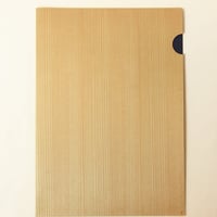 天然木のファイル（A4size）柾目 1枚
