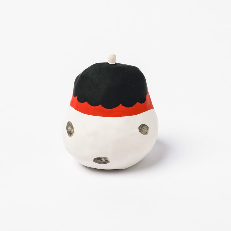 はりこま屋］張り子「オニ大福」 | iino