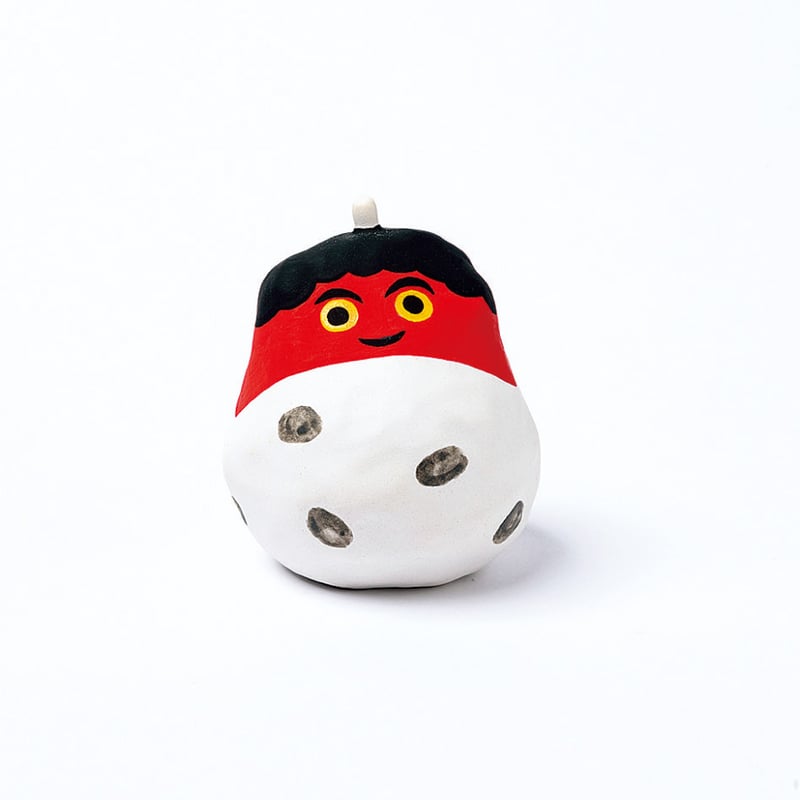 はりこま屋］張り子「オニ大福」 | iino