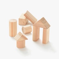 庄内あつみ杉の積み木（50ピース） | iino