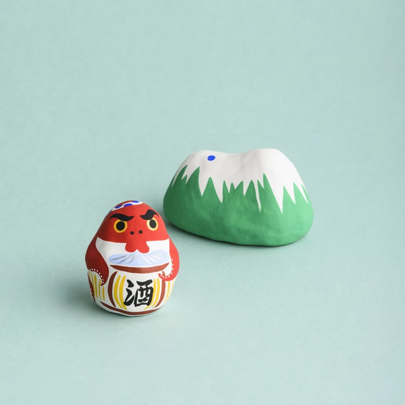 ヤチコダルマ　パレード　万博バージョン　限定品　日本　張り子 ヤチコダルマ パレード 万博バージョン 限定品 日本 張り子