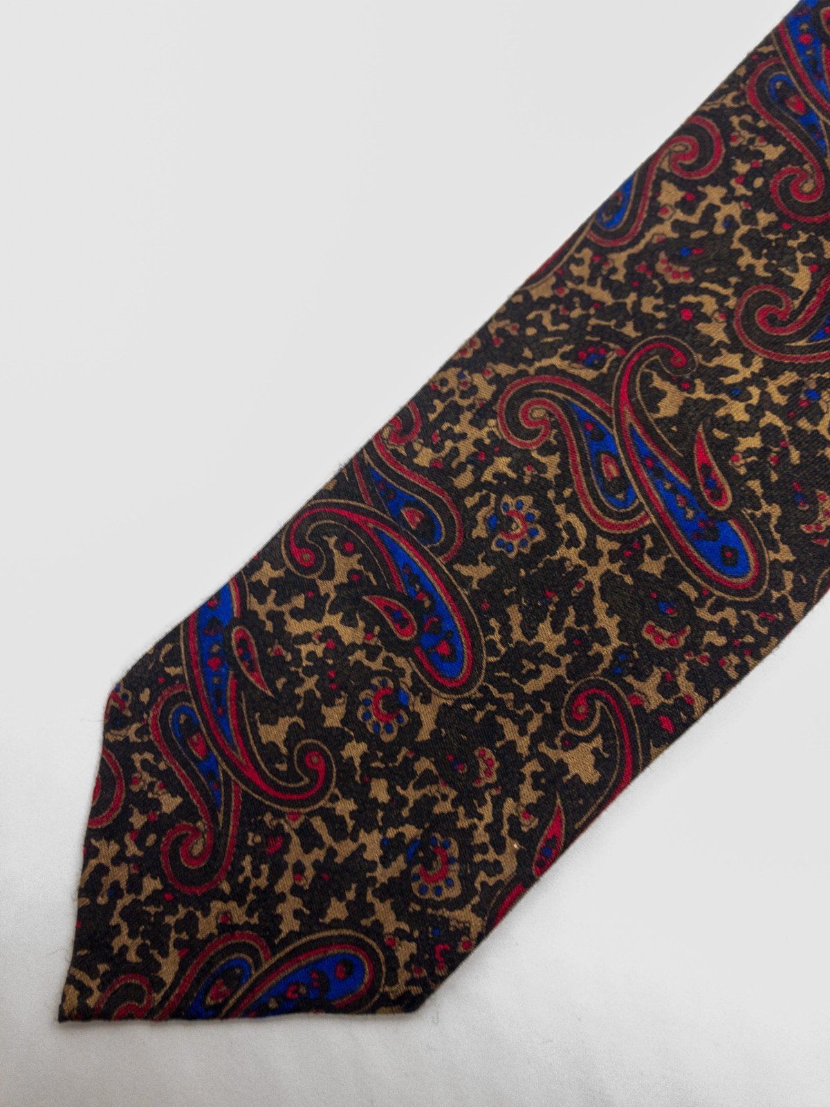 K パーソナリティー 秋冬ウール混 イタリア製 スフォデラート ネクタイ K様専用 パーソナリティー 秋冬ウール混 イタリア製