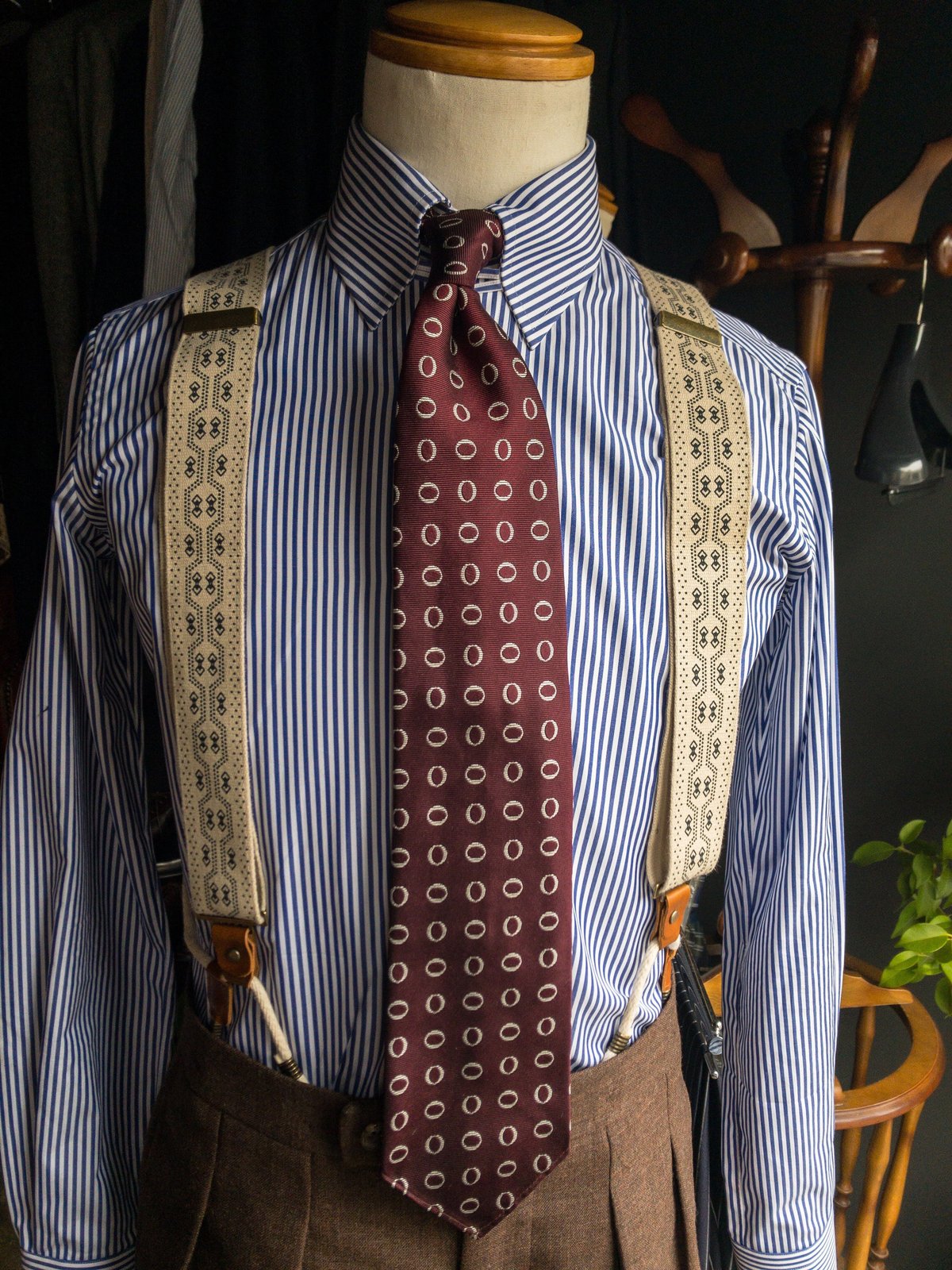 Adjustable Costume]ノンエラスティックウェブブレイシーズ 
