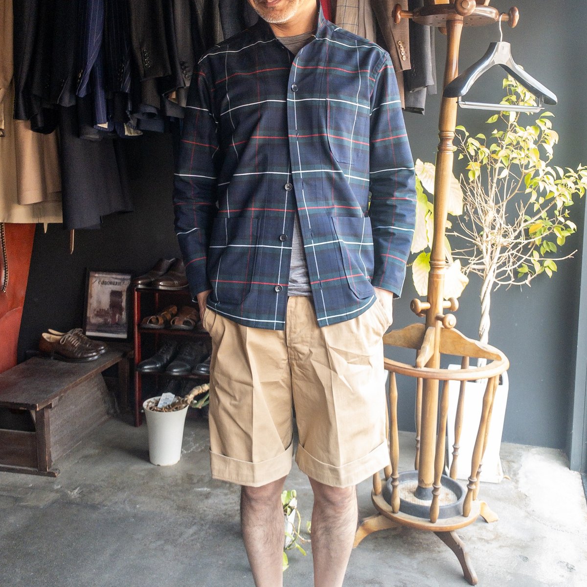 Fibonacci]クラシックグルカショーツ（グルカパンツ） | フィボナッチ