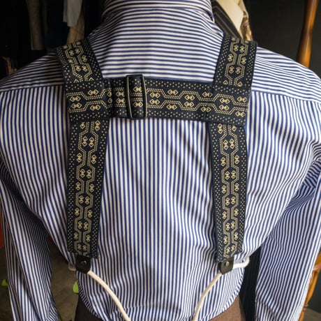 [Adjustable Costume]ノンエラスティックウェブブレイシーズ（サスペンダー） NON ELASTIC WEB BRACES ABC-021