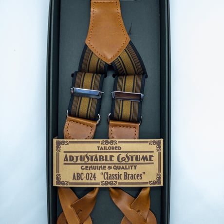 [Adjustable Costume]クラシックブレイシーズ（サスペンダー） Classic Braces ABC-024