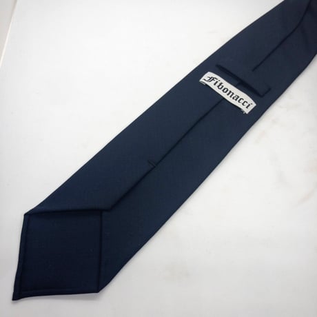 [Fibonacci]スフォデラートネクタイ（CORDURA COMBAT WOOL・ネイビー）