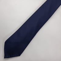 [Fibonacci]スフォデラートネクタイ（LORO PIANA ELEGANZA・ネイビー無地・ウールタイ）