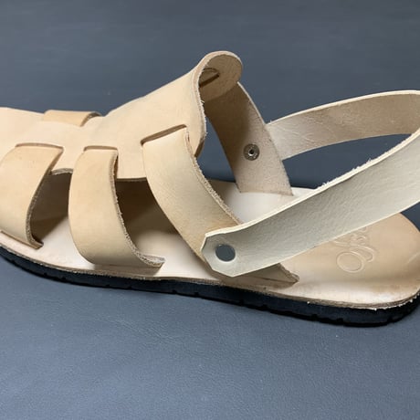 [Ofsl オフスル]本革グルカサンダル作成キット Isopoda バックベルト付き