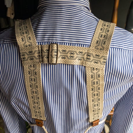 [Adjustable Costume]ノンエラスティックウェブブレイシーズ（サスペンダー） NON ELASTIC WEB BRACES ABC-021