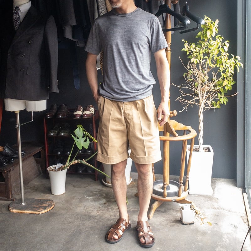 Fibonacci]クラシックグルカショーツ（グルカパンツ） | フィボナッチ