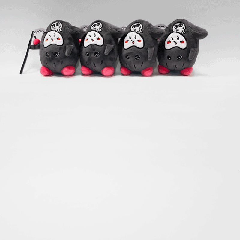 スノードロップの初恋」ぴえん死神ぬいぐるみキーホルダー | カンテレ