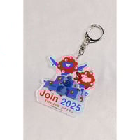 ハチエモン ミャクミャク なりきり アイテム　アクリルキーホルダー