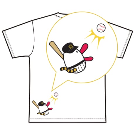 阪神タイガース×ハチエモン　コラボＴシャツ【6月下旬以降順次発送予定】