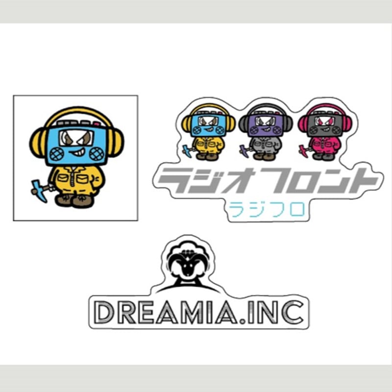 デスゲームで待ってる】ステッカーセット（全3枚） | カンテレストア