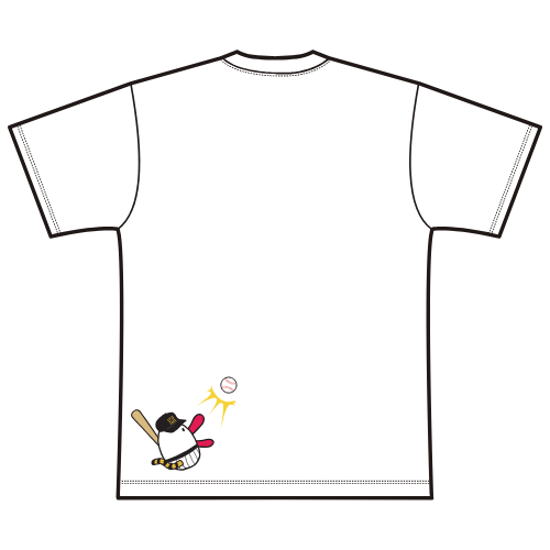 阪神タイガース×ハチエモン コラボTシャツ【6月下旬以降順次発送予定