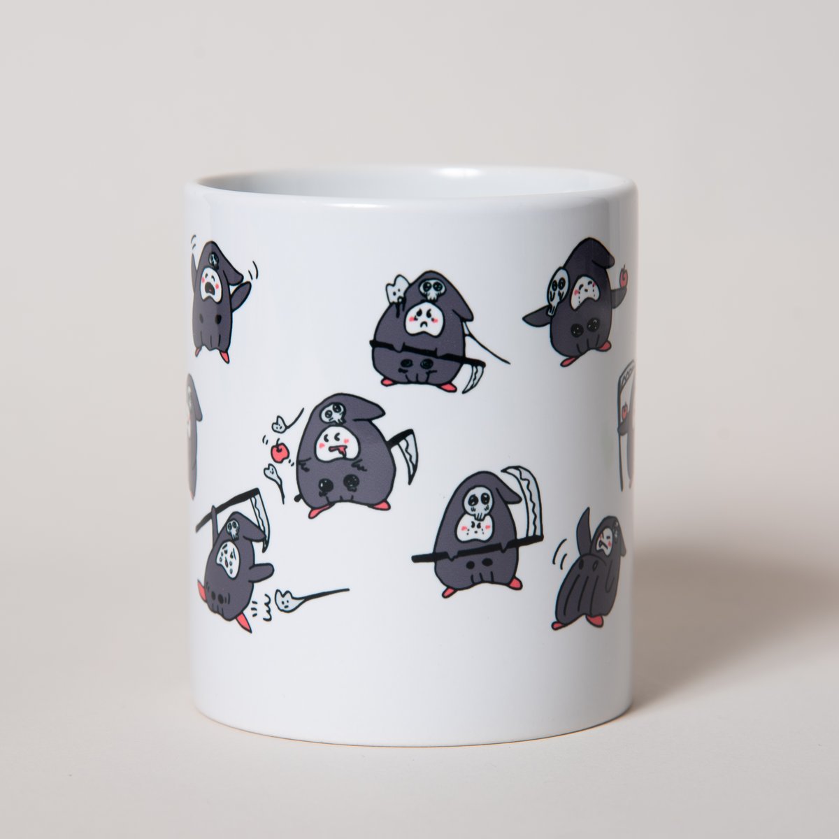 スノードロップの初恋」ぴえん死神マグカップ | カンテレストア
