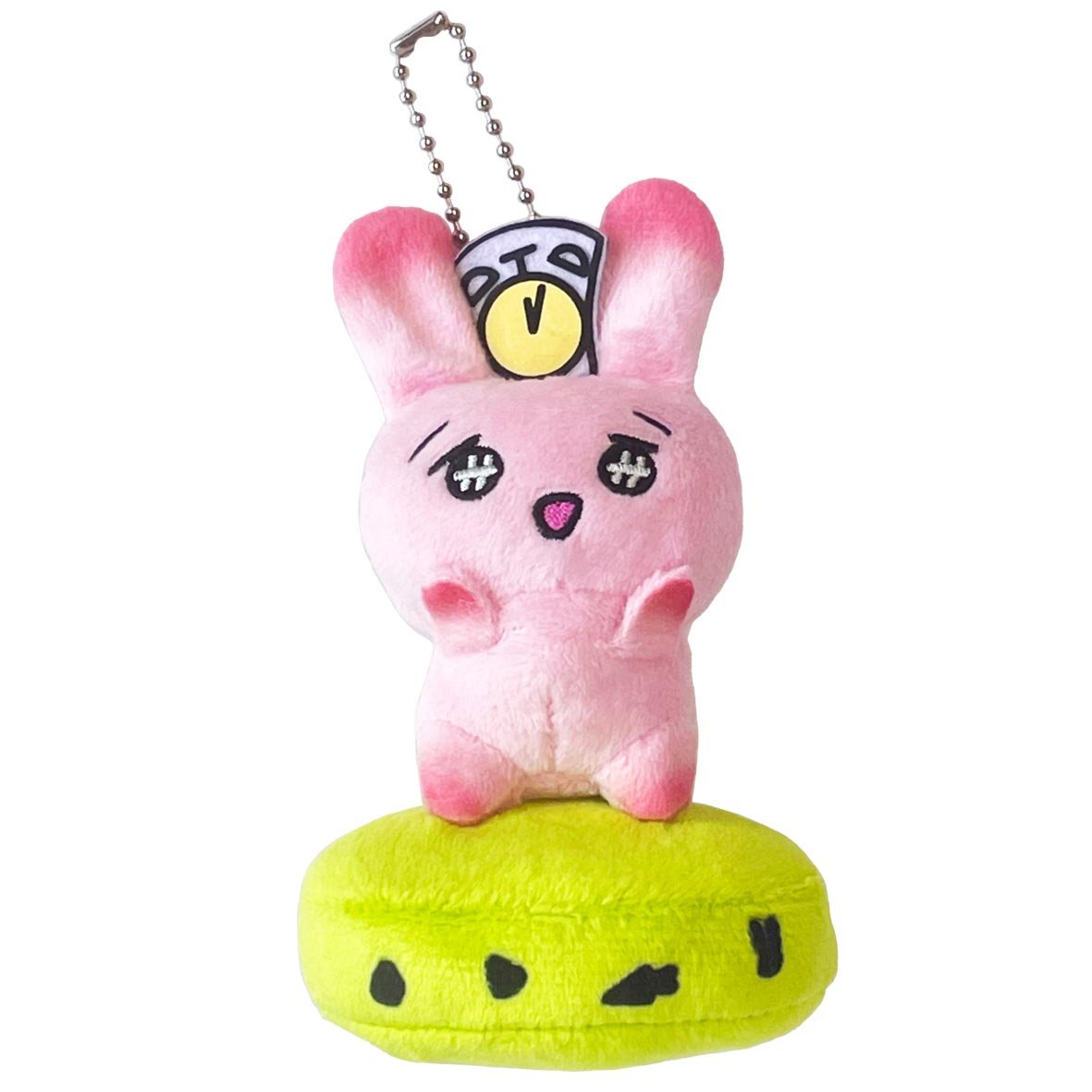 木製　プルトイ　ワゴン　ウサギ　デカール　小物入れ　ピンク　グリーン 人事の人見』並行世界うさぎキーホルダー | カンテレストア