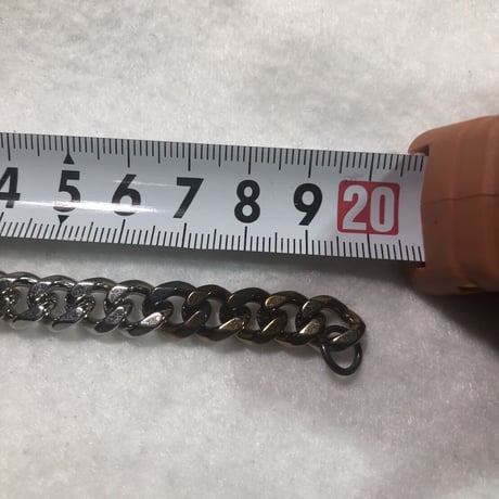 ステンレスチェーン ブレスレット2０cm