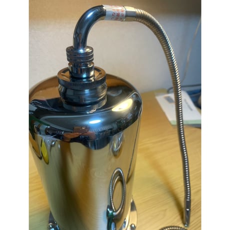 活性炭式浄水器をエネルギー化しました　浄水器改