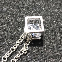 アウトレットキューブネックレス