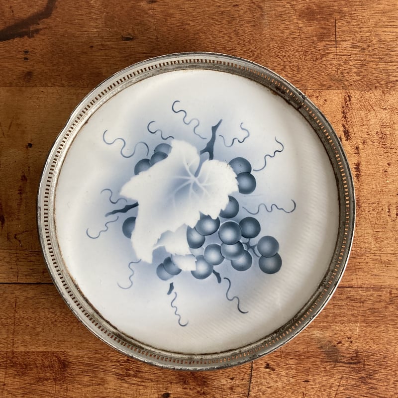 ワインボトルコースタータイル製ぶどう柄 | Antiques & Collectibles S