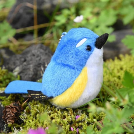 キビタキ　レジンヘアゴム　夏鳥　野鳥 キビタキレジンヘアゴム夏鳥野鳥