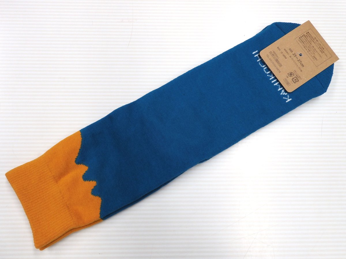 グンゼ製】上高地ビジターセンターオリジナル「フットプリントソックス