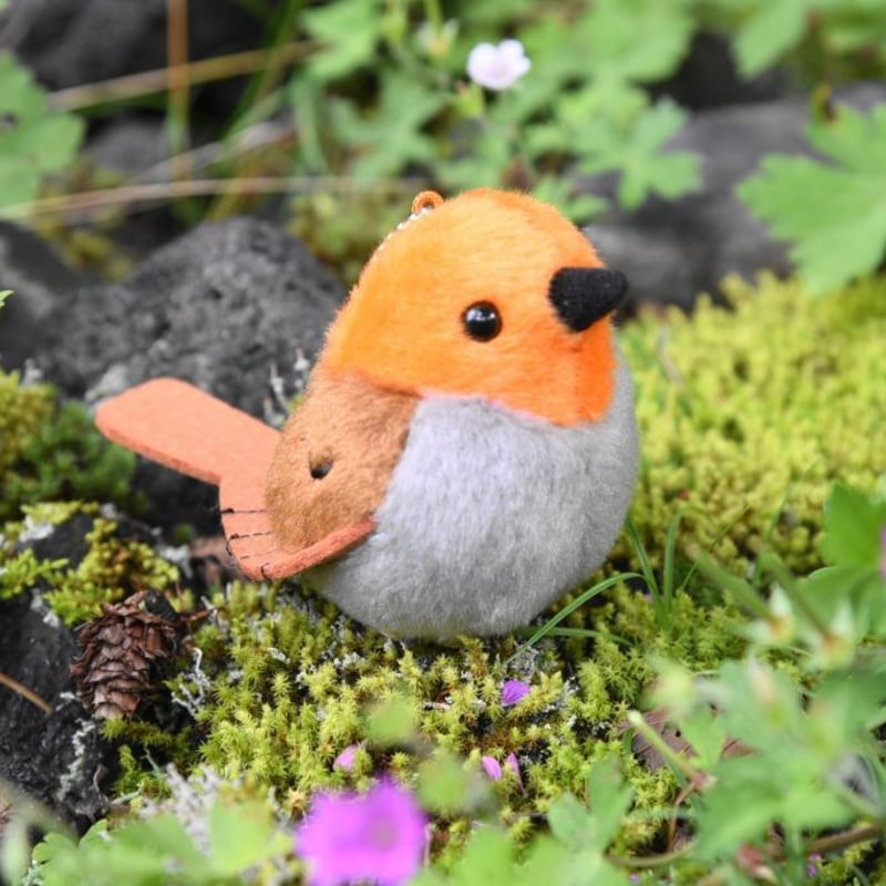 コマドリぬいぐるみ | Natural Parks Foundation 上高地オンラインストア