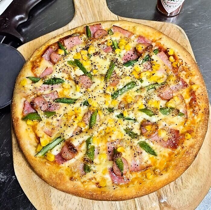 アスパラベーコン | TWO WAY PIZZA