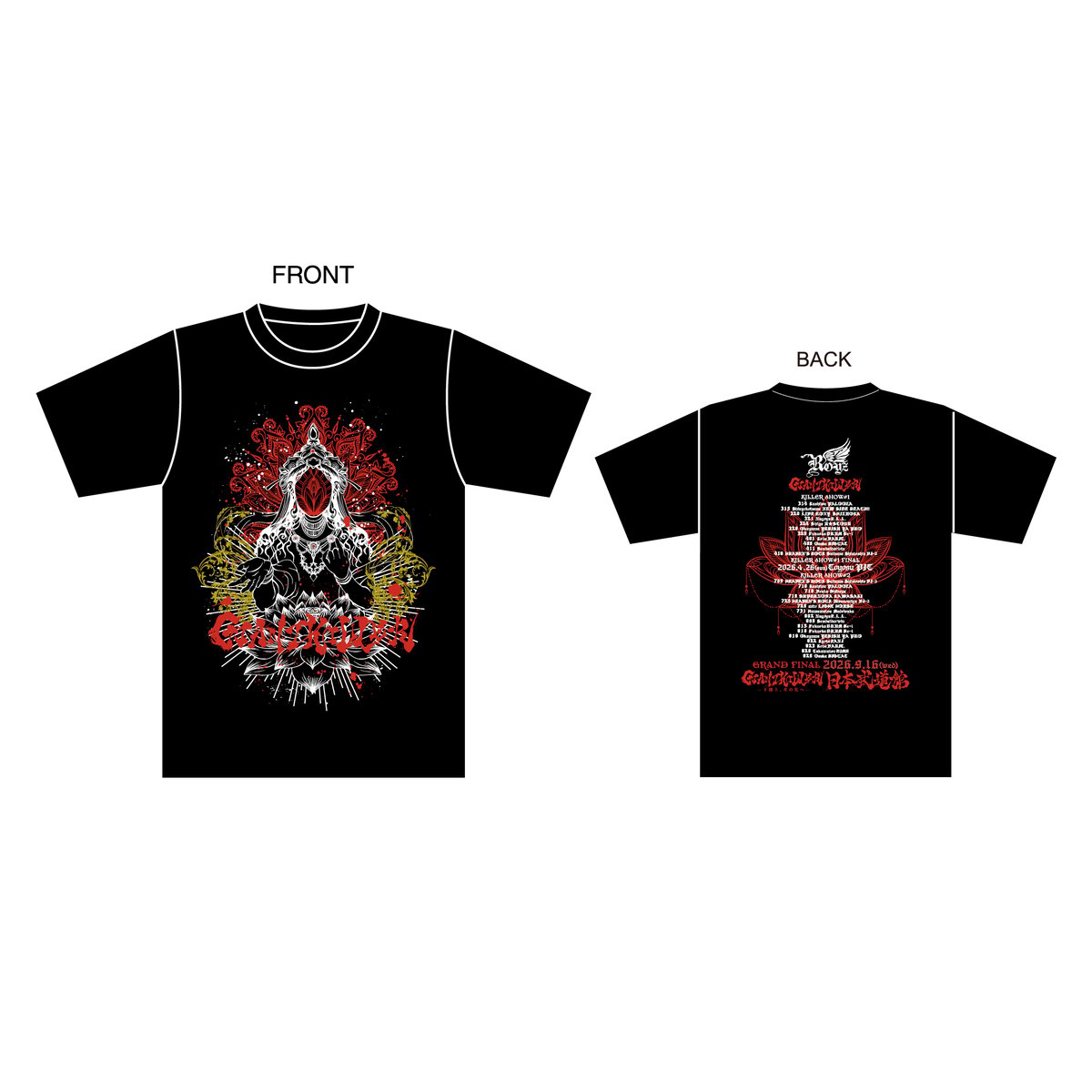 Royz】Tシャツ【「GIANT KILLER」 KILLER SHOW#1】 | B.P.
