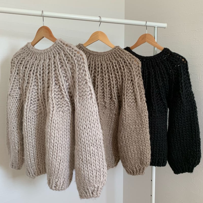 ハンドメイドニットカーディガン〈at-48〉 | mug