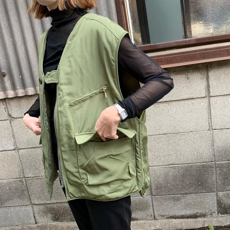 マットナイロンリバーシブルベスト〈so-09〉 | mug