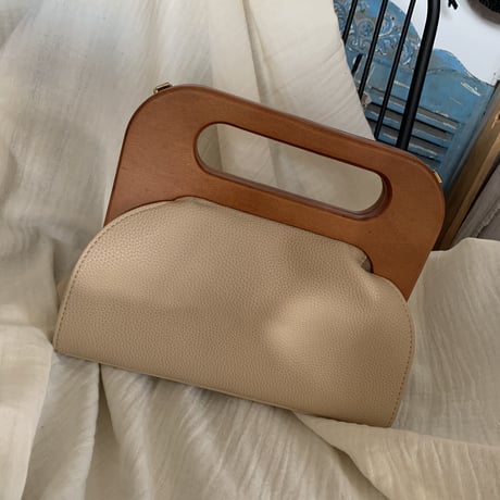 ウッドハンドルバッグ | STORES