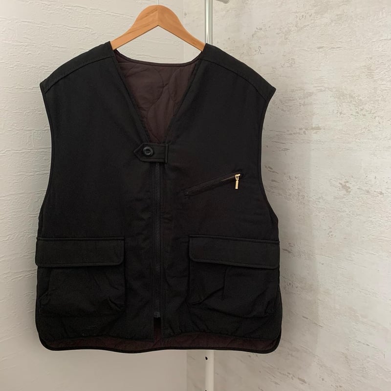 超美品　rufflog ナイロン リバーシブルベスト マットナイロンリバーシブルベスト〈so-09〉 | mug