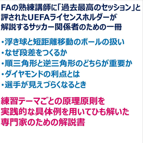 【完全版】専門家のサッカー解説書「密集エリアでのポゼッションと適切なタイミングの前進①」